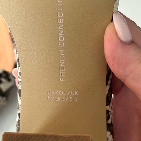 French Connection | Snakeskin heels - Picture 2 of 4